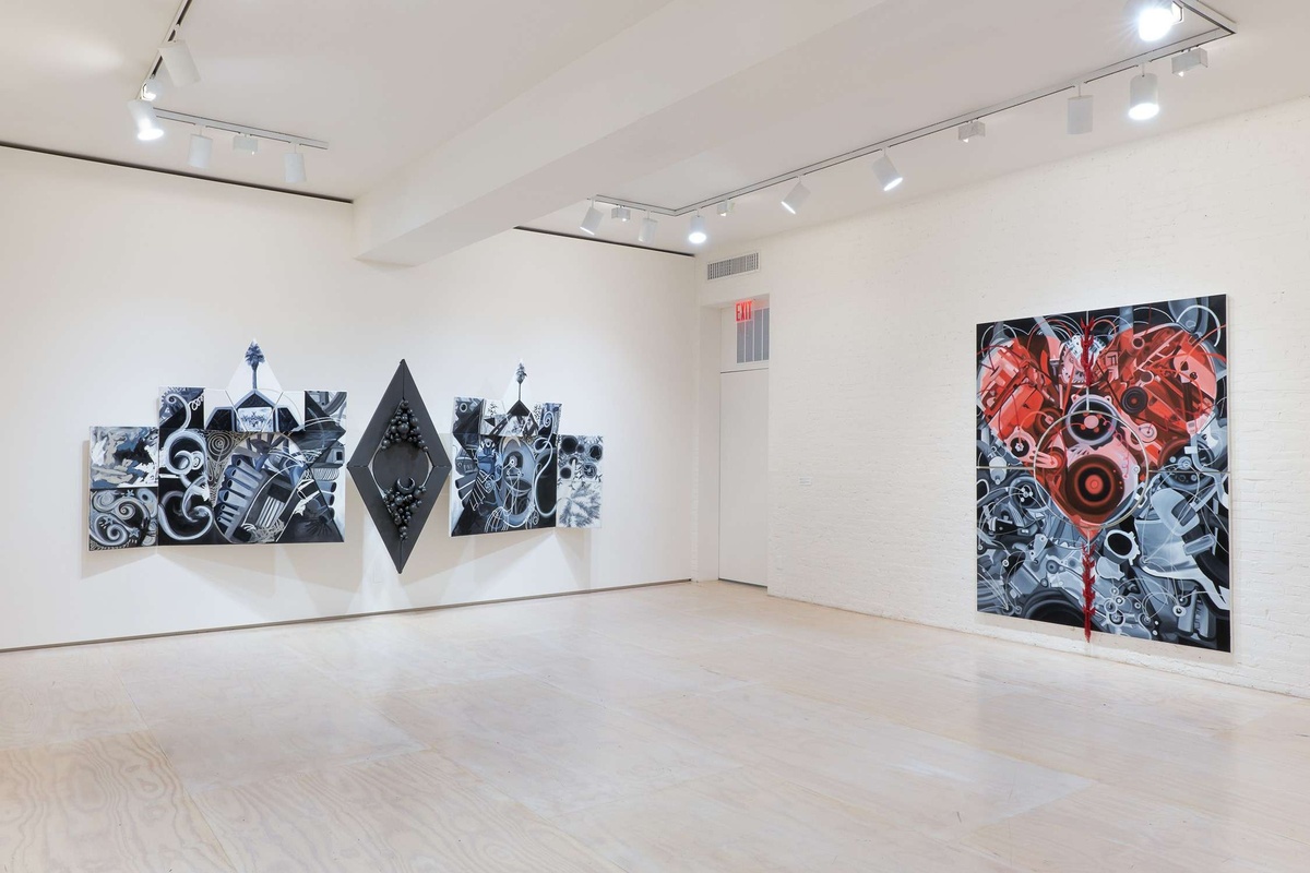 Installation view of *Jumana Manna: Break, Take, Erase, Tally* 2022